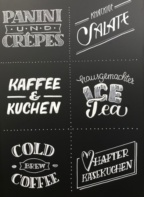 Lettering & Tafelbeschriftung